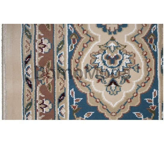 Высокоплотный ковер Royal Esfahan-1.5 2602A Cream-Blue Купить в интернет магазине ДомоМода фото 3 Высокоплотный ковер Royal Esfahan-1.5 2602A Cream-Blue - высокое качество по лучшей цене в Украине изображение 3.